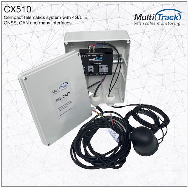 CX510 Telematics system with 4G/LTE, GNSS and CAN